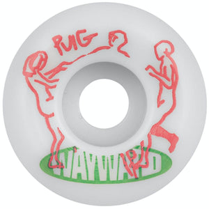 Wayward Wheels Pro Formula Lucas Puig Funnel Cut Skateboard Wheels 101a 52mm