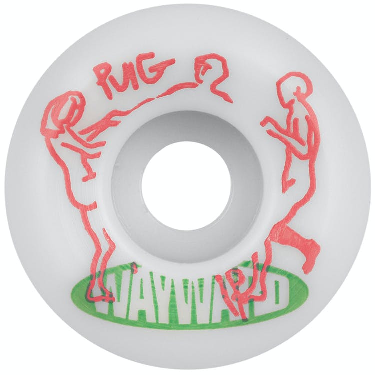 Wayward Wheels Pro Formula Lucas Puig Funnel Cut Skateboard Wheels 101a 52mm