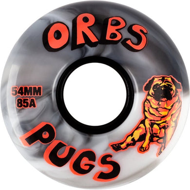 Orb Wheels Pugs Skateboard Wheels 85a 54mm