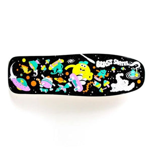 Blast Skates Space Junk Custom Shape Skateboard Deck 9.75"