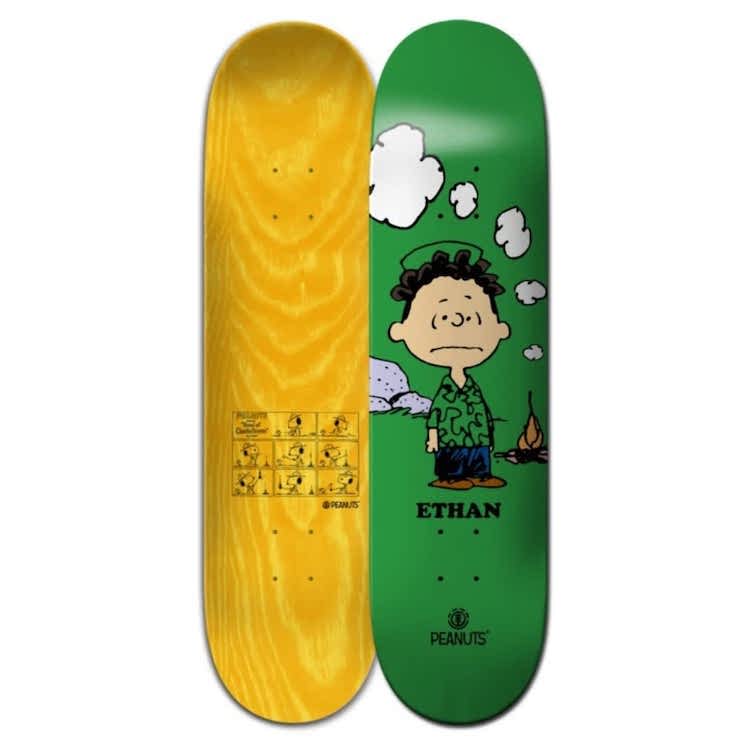 Element x Peanuts Roy x Loy Skateboard Deck 8.46