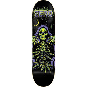 Zero Skateboards Sandoval Grim Reefer Skateboard Deck 8.5"