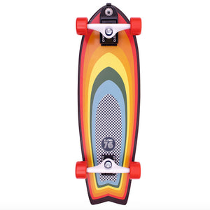 Z-Flex Surf-a-Gogo Surfskate Fish Complete Skateboard Cruiser 7.875"