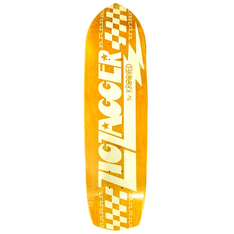 スケートボード Krooked Zig Zagger Krooked Skateboards Zig Zagger Skateboard Deck 8.625