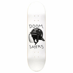 Doom Sayers Club Riot Helmet Skateboard Deck 8.25"